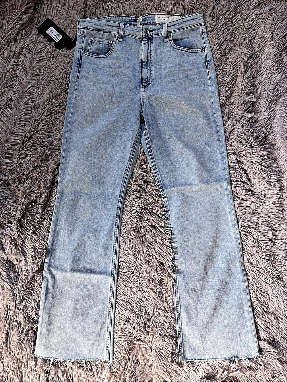 RAG & BONE NINA HIGH RISE ANKLE FLARE JEANS 30 NWT